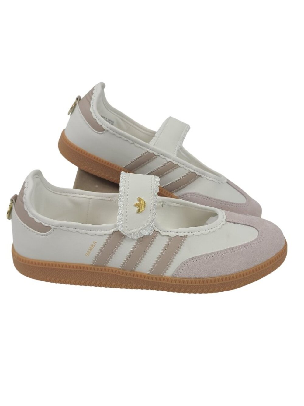 NEW Adidas Samba Jane Mary Jane Shoes Bean Paste Powder Men Size 8.5